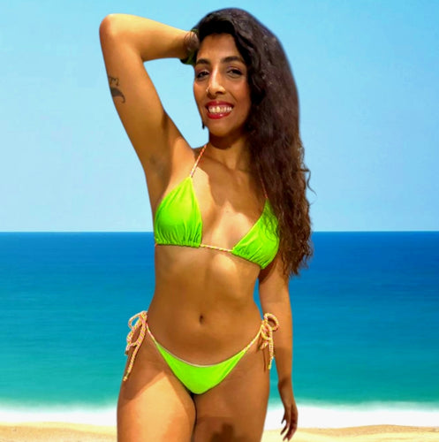 Booty Up Green and Pink