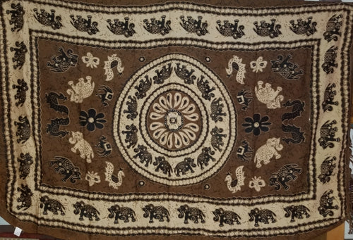 The Brown Elephant Mandala