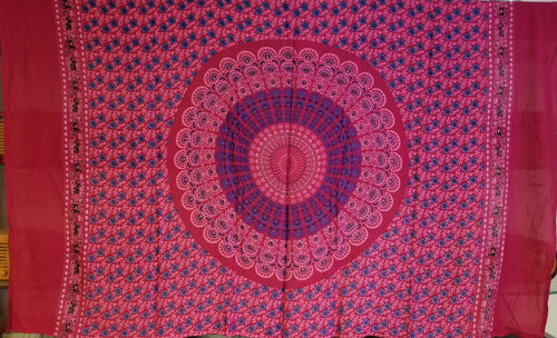 Pink Mandala No Fringe